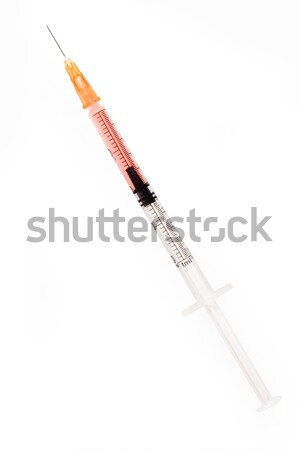 Dose photo médicaux seringue antidote drogue Photo stock © pressmaster