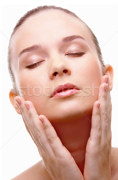 Stock photo: Face of woman