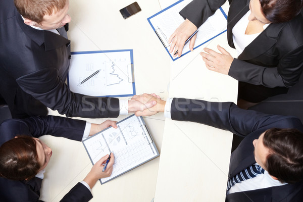 Сток-фото: соглашение · мнение · Бизнес-партнеры · подписания · договор