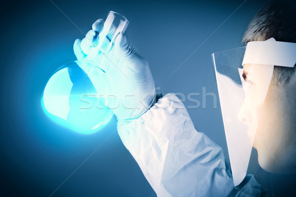 Examining reagent Stock photo © pressmaster
