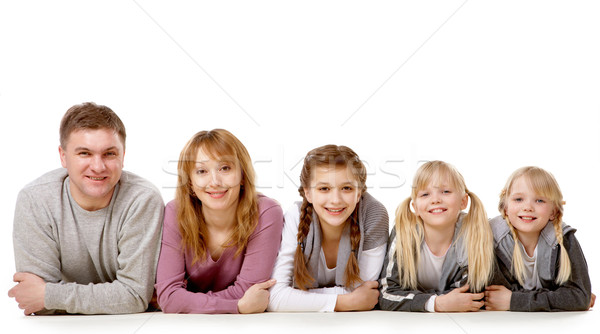 Parents and children  Stock photo © pressmaster