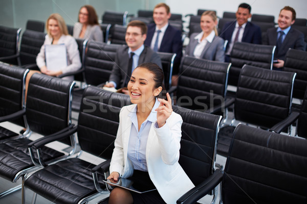 Competent businesswoman Stock photo © pressmaster
