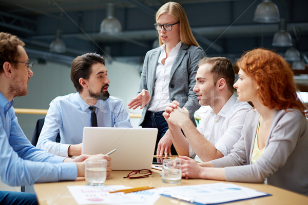 Debating Stock photo © pressmaster