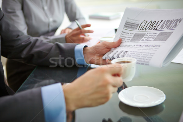 Start of working day Stock photo © pressmaster