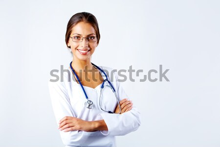 Cheerful doctor Stock photo © pressmaster
