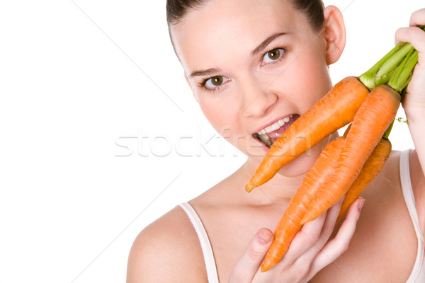 Stock photo: Tasty carrots