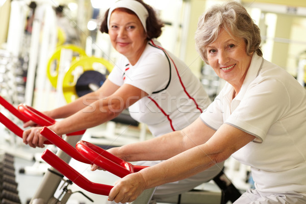 Stock photo: Healthy seniors 