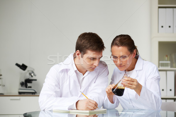 Analyzing substance Stock photo © pressmaster