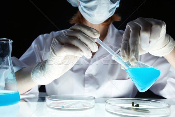 Withdrawing substance Stock photo © pressmaster