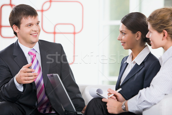 Stock photo: Business group 
