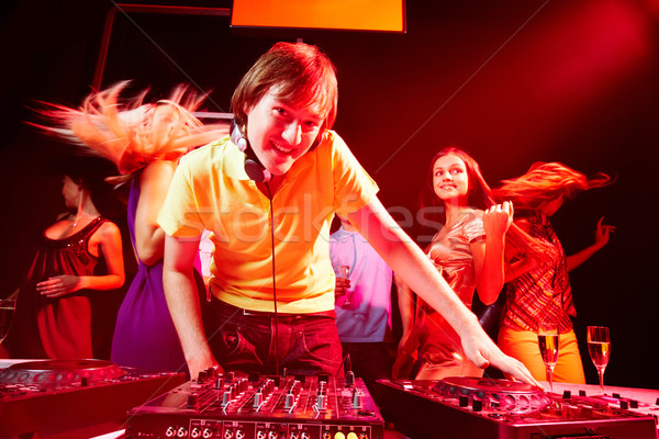 Working in club Stock photo © pressmaster
