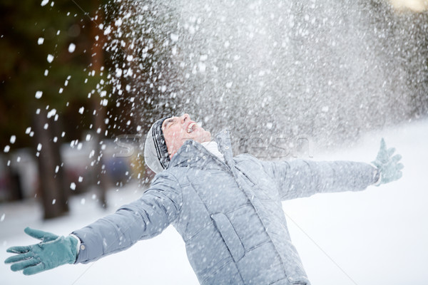 Stock photo: Expression of enjoyment