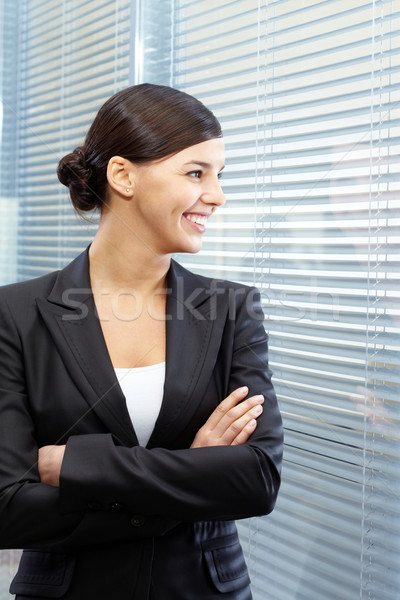 Happy businesswoman Stock photo © pressmaster