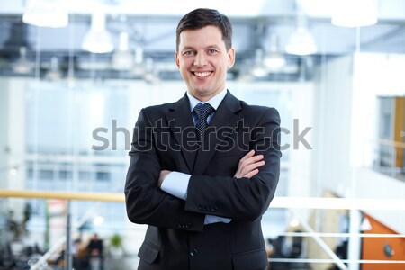 Stock photo: Happy businessman