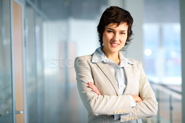 Best business portret dame charmant glimlach Stockfoto © pressmaster