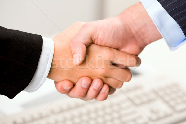 Making an agreement Stock photo © pressmaster