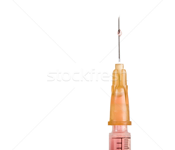 Antivirus Injektion Foto groß scharf Nadel Stock foto © pressmaster