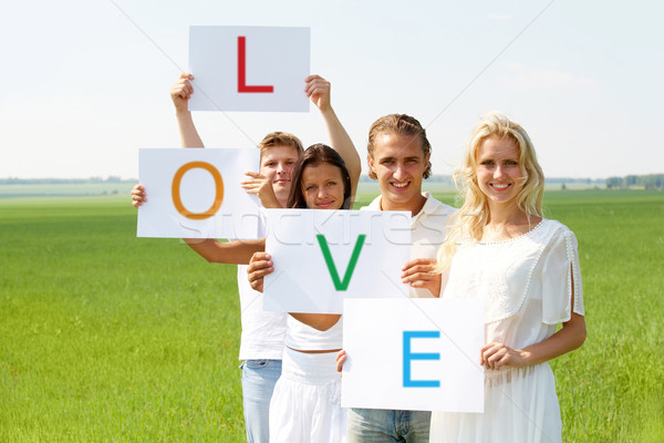 Love and friendship Stock photo © pressmaster