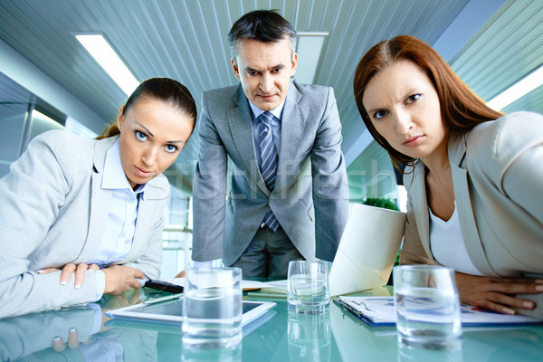Displeasure Stock photo © pressmaster
