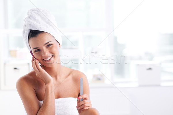 Spa girl Stock photo © pressmaster