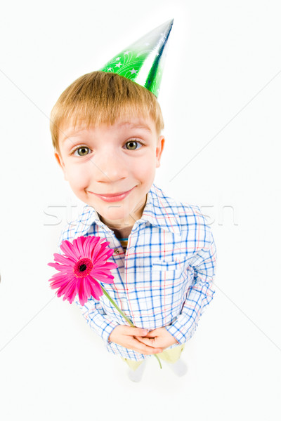 Compleanno immagine cap fiore Foto d'archivio © pressmaster