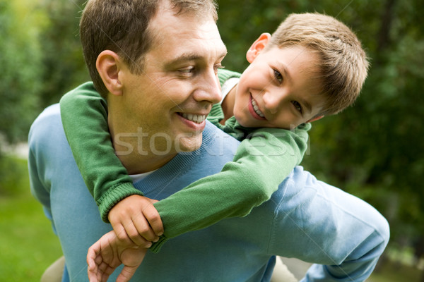 Ocio imagen feliz hombre hijo Foto stock © pressmaster