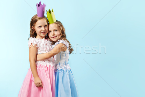 Affection portrait puce filles belle robes [[stock_photo]] © pressmaster