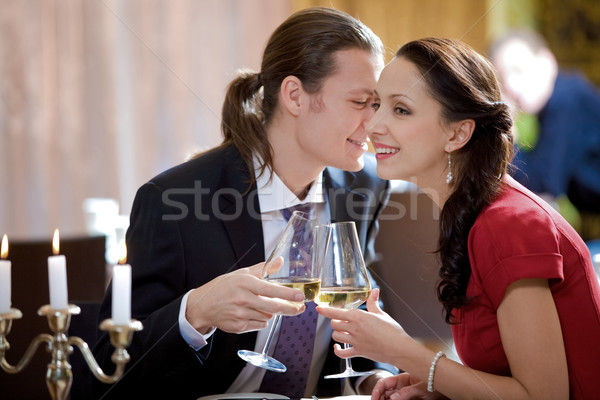 Romantique dîner image amoureuse couple [[stock_photo]] © pressmaster