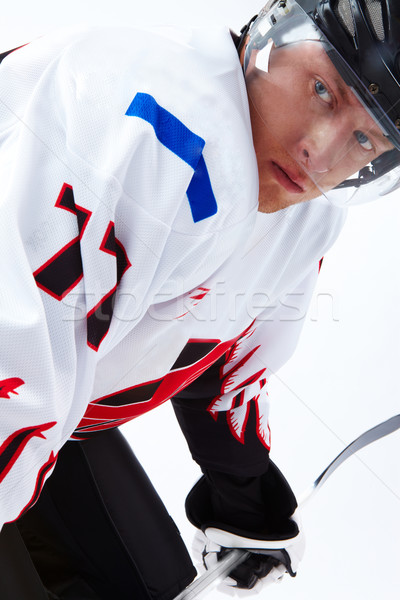 Stock photo: Close-up of player