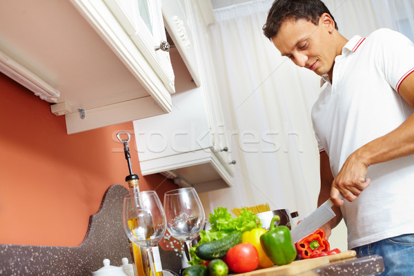Man cooking Stock photo © pressmaster