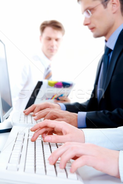 Typing Stock photo © pressmaster