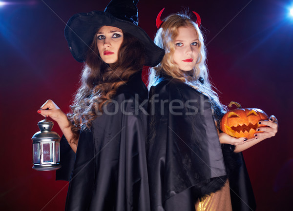 Witches in the dark Stock photo © pressmaster