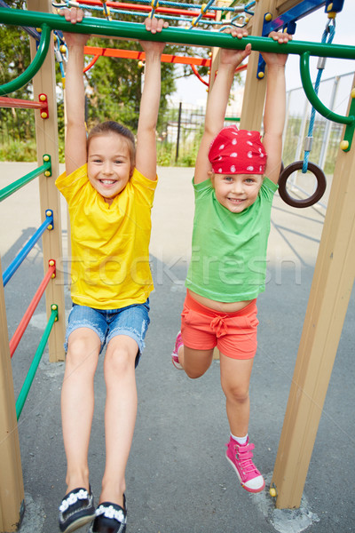 Fun on playground Stock photo © pressmaster