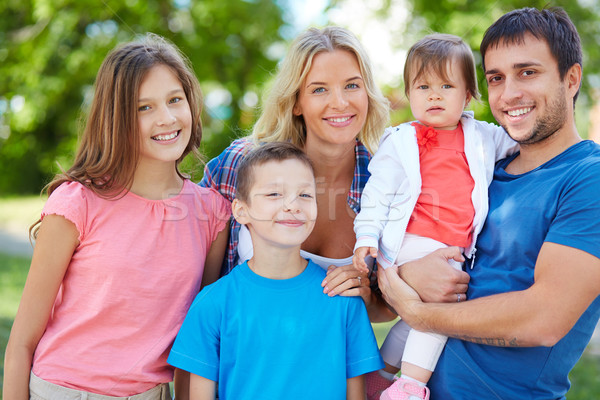 Family outdoors Stock photo © pressmaster