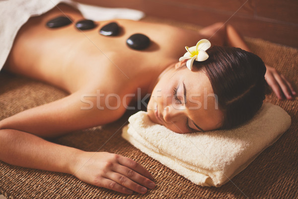 Foto stock: Toma · placer · retrato · jóvenes · femenino · spa