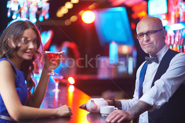 In the bar Stock photo © pressmaster
