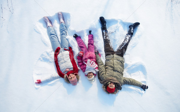 Snow fun Stock photo © pressmaster