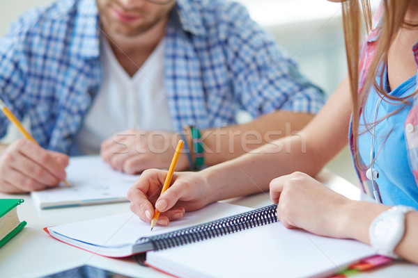 Making notes Stock photo © pressmaster