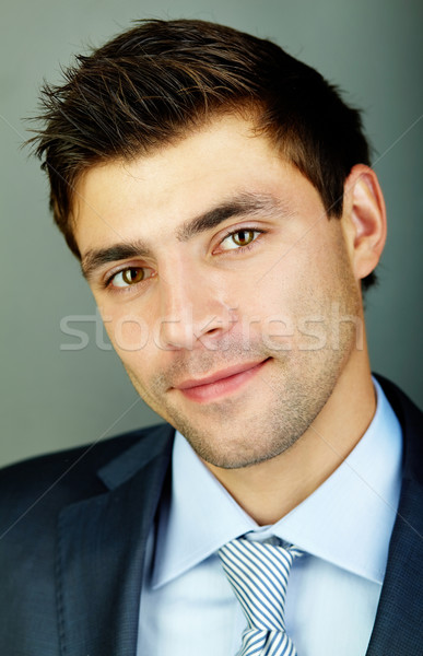 Stock photo: Positive businessman