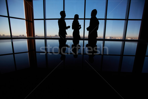 Business conversation Stock photo © pressmaster