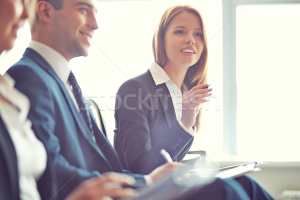 Stock photo: Asking question