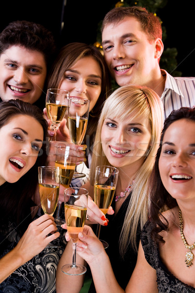 Joyful friends Stock photo © pressmaster