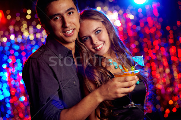 Pár kép boldog buli éjszakai klub nő Stock fotó © pressmaster