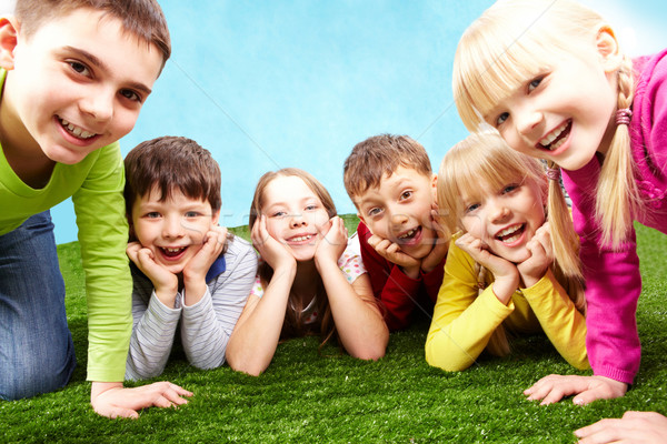 Careless childhood Stock photo © pressmaster