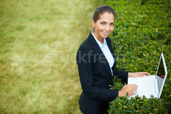 Nature-friendly user Stock photo © pressmaster