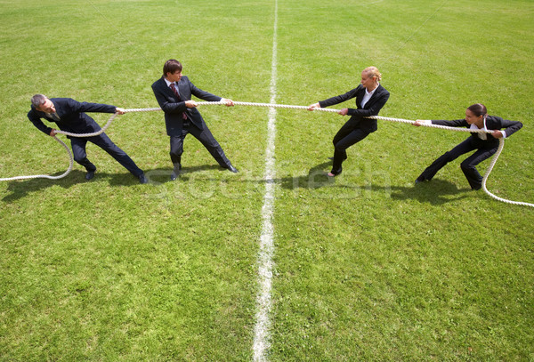 Corporate rivalry Stock photo © pressmaster