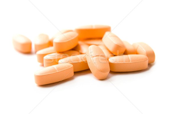 Vitaminok egészség gyógyszer szín beteg vírus Stock fotó © pressmaster