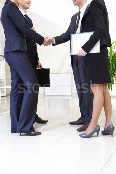 Stock photo: Striking deal