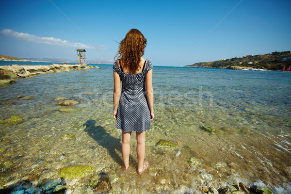 Standing in water Stock photo © pressmaster