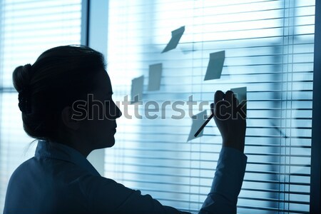 Colleagues by the window Stock photo © pressmaster